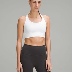 Lululemon Energy Longline Bra (medium support) B-D cups *Mango Dream Colour*